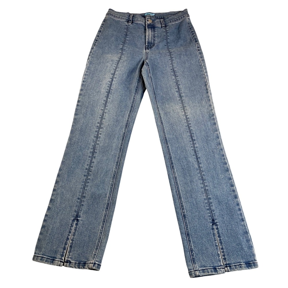 J. McLaughlin Women's Straight Leg Jeans in Light Blue Wash size 4